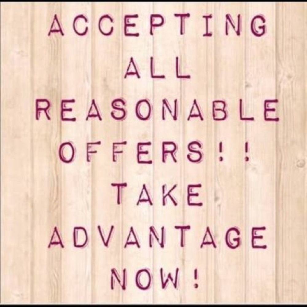 Moving sale - accepting all reasonable offers!